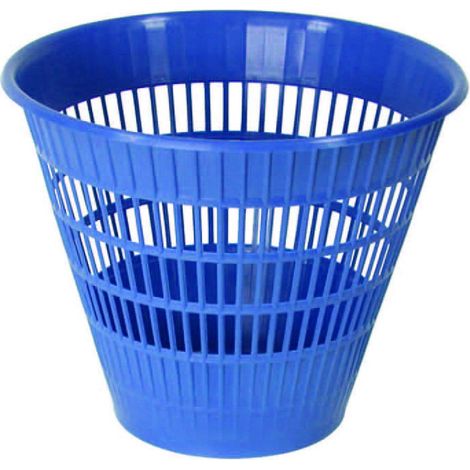 Cestino gettacarte in plastica - Ø cm.28x25,5h. - 12 pz
