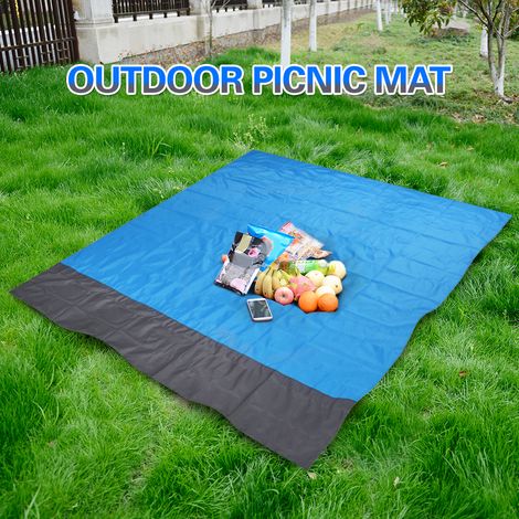 Couverture de plage imperméable, tapis de pique-nique Portable d'extérieur, matelas de sol de Camping (1/5)