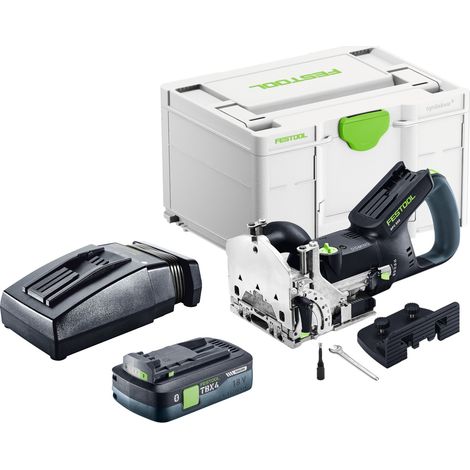 Festool DFC 500 E-Basic Akku Dübelfräse 18 V 4 - 10 mm + 1x Akku 4,0 Ah + Ladegerät + Systainer