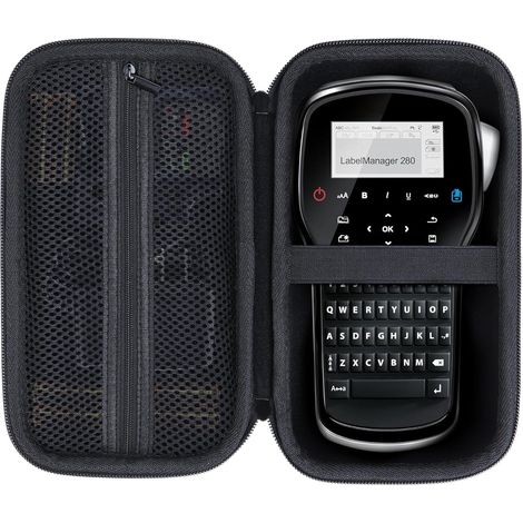 Dur Étui Housse Cas Compatible avec DYMO LabelManager 160/280 / 420P Étiqueteuse (1/5)