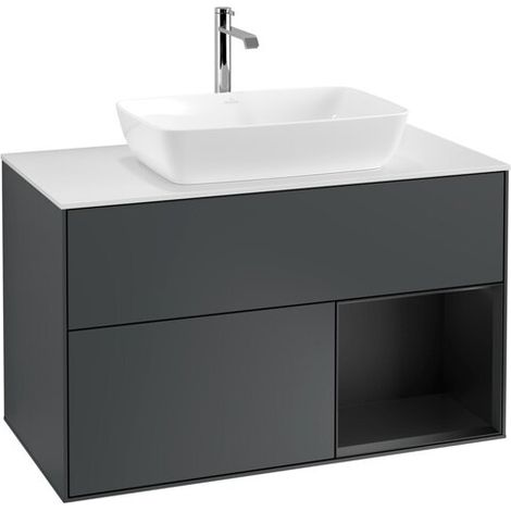 Villeroy & Boch F781PDHG meuble sous-lavabo Finion F78 (1/2)