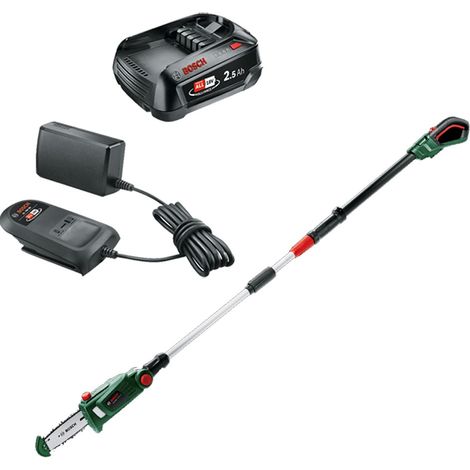 Bosch 06008B310118v Telescopic Pruner UniversalChainPole + 2.5AH Battery Kit (1/5)