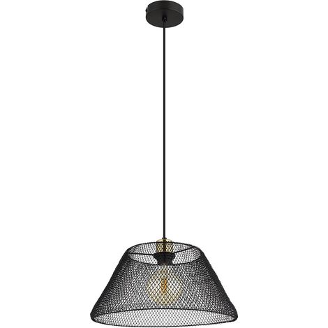 Globo - hängeleuchte - BAKU - schwarz - metall - Ø 36cm - E27 - (1/5)