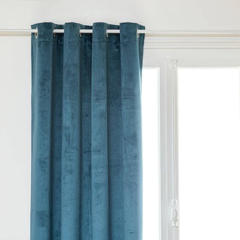 Verdunkelungsvorhang THEA, Velours, 100% Verdunkelung, 140 x 260 cm