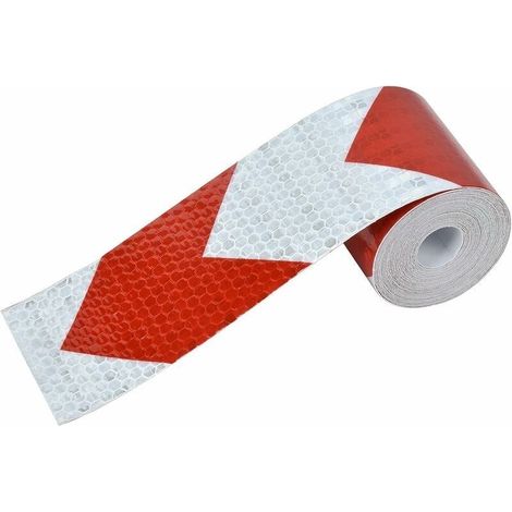5cm x 3m Reflective Safety Warning Self-Adhesive Film, Safety Warning Tape, Night Visibility Tape for Car/Motorcycle/Bicycle (1/5)