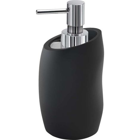 Sapho Accesorios de baño Gedy - Dispensador de jabón Iside, negro mate 188114 (1/3)