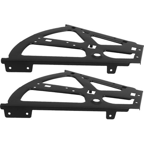 ULTECHNOVO Lot de 2 charnières à charnière pour meuble à chaussures, noires (1/5)