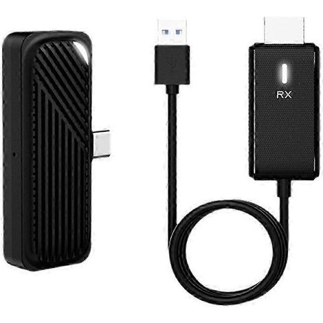Un projecteur d'écran peer-to-peer compatible avec les téléphones portables et un émetteur/récepteur sans fil. (1/5)