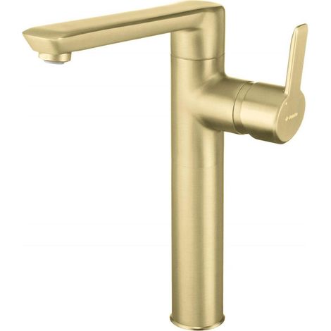 Deante Arnika rubinetto per lavabo finitura oro spazzolato