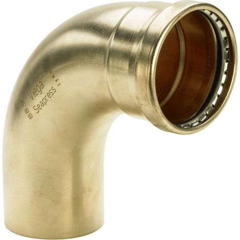 Viega Seapress XL Bogen 90 Grad I/A 0316.1XL, d. 88,9mm, CuNiFe-Legierung (1/3)