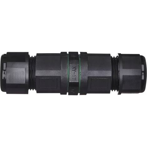 EMOS Steckverbinder für Kabeldurchmesser 3x 0,75-2,5 mm2, IP68 wasserdicht, staubdicht, stossfest, bis 85°C Einsatztemperatur, ZS9020