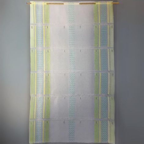Modulable droit à motifs géométriques Vert clair 58x90 cm