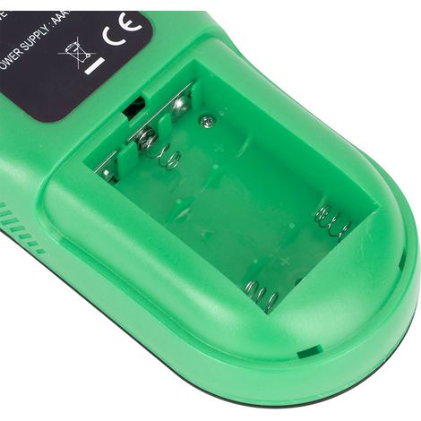Détecteur de montants métalliques et bois 3 en 1, portable et multifonctionnel, avec écran LCD (vert) (1/5)