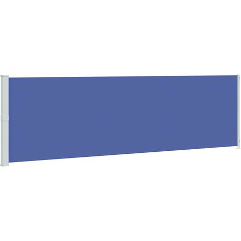 Maison Exclusive - Seitenmarkise Ausziehbar 180x600 cm Blau (1/5)