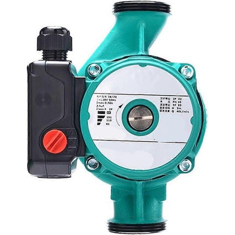 La pompe de circulation de chaudière RS258 est compatible avec les systèmes de chauffage central et de chauffage au sol, offrant efficacité énergétique, faible niveau sonore et hautes performances. (1/2)