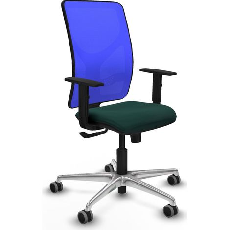 Bürostuhl piqueras y crespo Motilla blau Kunstleder (1/2)