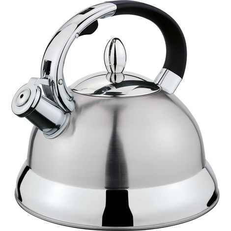 Bollitore a fischio Cilio Conte, acciaio inox, 2,0 l