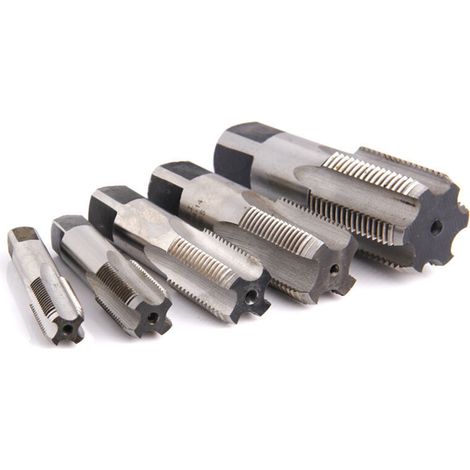 royaluxe -5Pcs Filetage de Tuyau BSP 55 Degrés Plug Tap G1/8 G1/4 G3/8 G1/2 G3/4, (1/5)