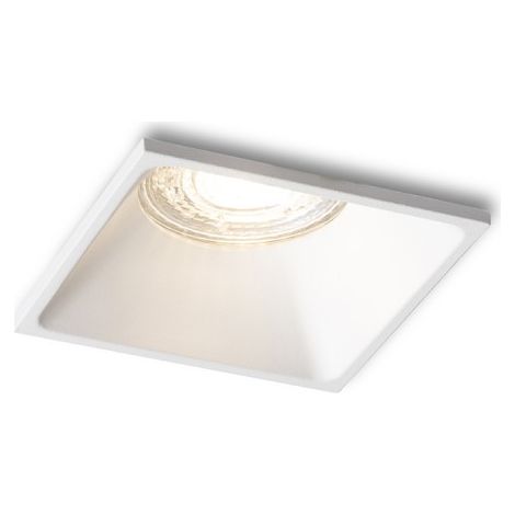 Faretto ZURI SQ da incasso bianco 230V GU10 35W