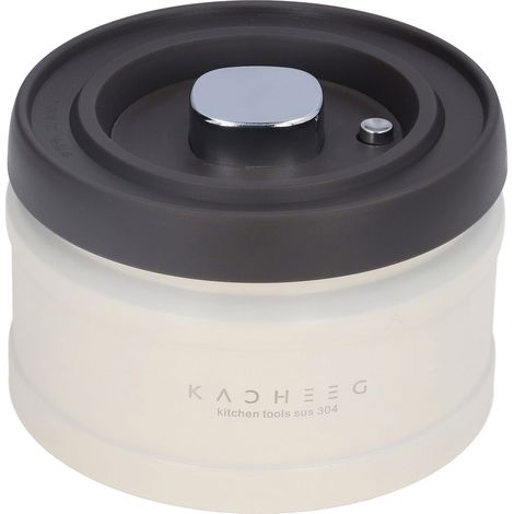 Boîte à Café Airtight en Acier Inoxydable 750ML - Grande Ouverture, Empilable, Conservation Parfaite pour Café Maison (1/5)