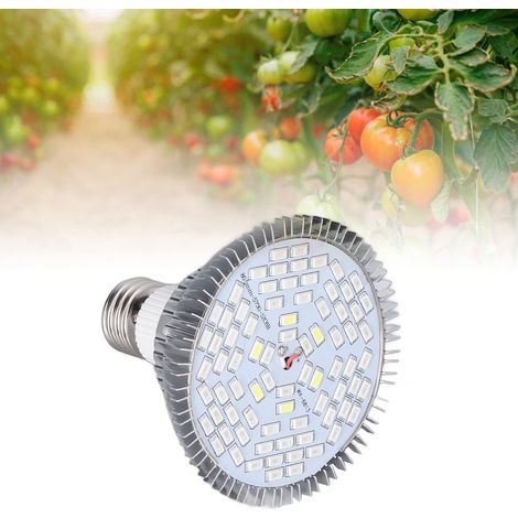 Lampe de croissance LED pour plantes grasses, culot en aluminium 5730, pour semis et plantes succulentes, 85-265 V, E27-50 W, 78 LED (1/5)