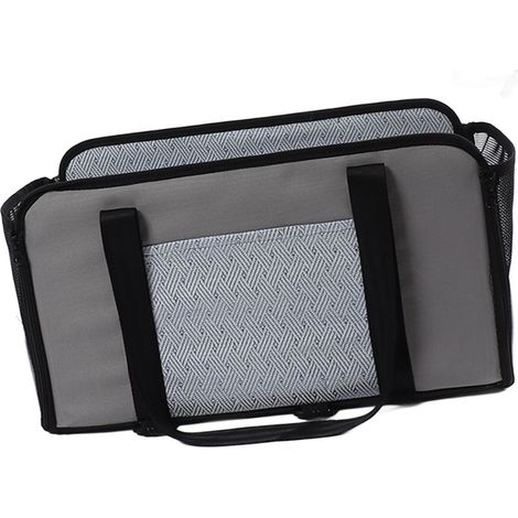 Panier de Transport pour Chien en Polester 600DPU Résistant Léger pour Chat Chiot Voyage Voiture Train Avion (1/5)
