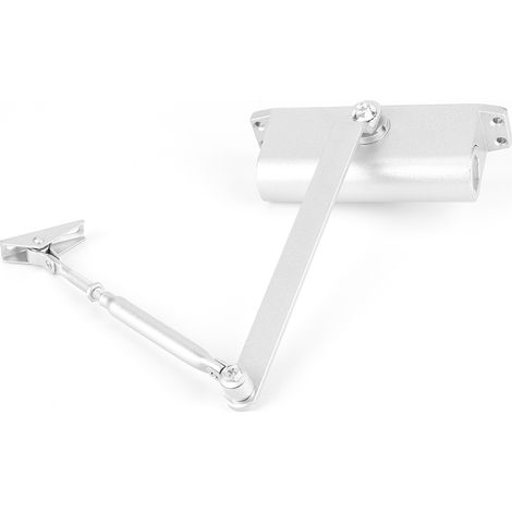 Ferme-porte coupe-feu, amortisseur hydraulique à fermeture automatique, dispositif de positionnement à ressort à 90°, taille moyenne, 65 kg (1/5)