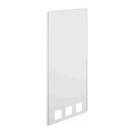 BTI3796N Flachwand-Abschlussplatte, Höhe 120 cm
