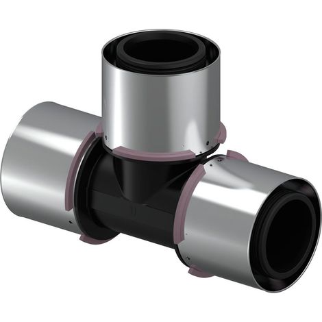 Uponor S-Press Verbund-T-Stück, 75x75x75mm, PPSU