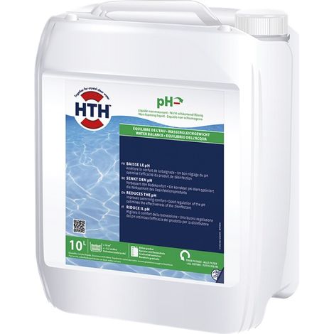HTH pH Moins - pH Moins Liquide 10L (1/2)