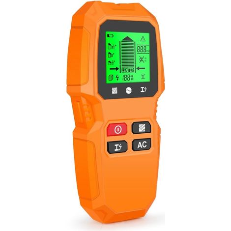 Détecteurs et Scanners de Goujons pour la Détection de Goujons Métalliques en de Bois Mural, Détecteur de Goujons Électronique, Grand Écran LCD HD (1/5)