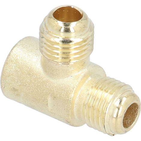 Stück T-Stück-Adapter, ölfreies Maschinenrückschlagventil, Gewinderohrverbinder für 550-W-Luftkompressor