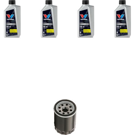 Kit filtro olio e 4L compatibile con Chevrolet Spark 1.2 60kw dal 2010 (1/2)