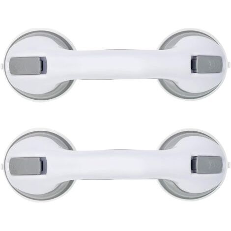 Shower Bar, Suction Cup Handle for Bathroom, 29.5 cm, Strong Grip Shower Grab Bars, Up to 100 kg Without Drilling and Removable for Disabled Seniors Injured Children Boite à coton (1/5)
