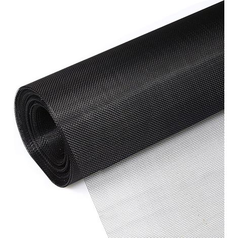 Fliegengitter-Rollware extra stark 120x250cm schwarz, Fiberglas, zuschneidbar (1/5)