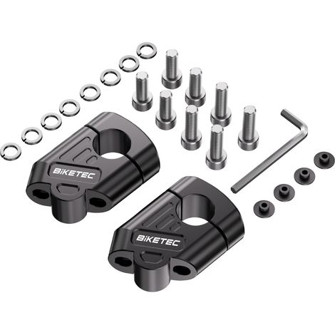 Adattatori per rialzo manubrio Biketec Pro da 22 mm (1/2)