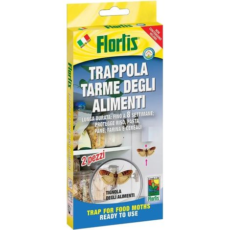Pièges à mites alimentaires 2 pièces Flortis