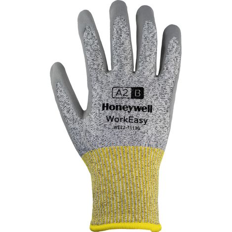 Honeywell Workeasy 13G GY PU A2/B WE22-7113G-6/XS Schnittschutzhandschuh Größe (Handschuhe): 6 (1/2)