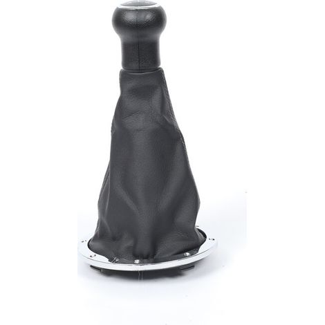 Cache-poussière pour levier de vitesses de boîte manuelle Volkswagen Golf GTI avec cadre et lignes noires, un cache par jeu pour Golf GTI à boîte manuelle 5 vitesses.
