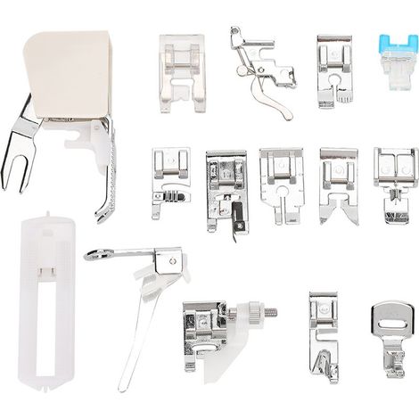 Set mit 15 multifunktionalen Nähfüßen für Nähmaschinen, Haushaltszubehör (1/5)