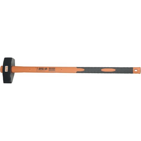 Bahco Vorschlaghammer mit Fiberglasstiel, einseitig flach, 900 mm, 5 kg