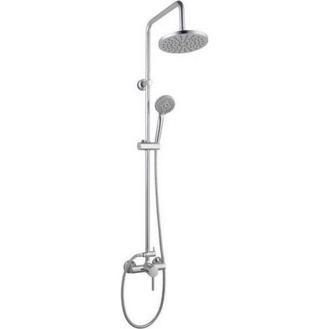 ROUSSEAU Colonne de douche avec robinet mitigeur mecanique Timaru chrome (1/3)