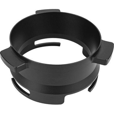 Entonnoir doseur à café 54 mm, accessoires pour café expresso, anneau doseur en aluminium pour porte-filtre Sage Breville, noir, mains libres (1/5)