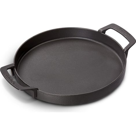 Switch Grid Gusspfanne Ø 30 cm Edelstahl schwarz
