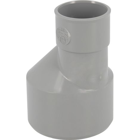 Reducción de PVC Drenaje excéntrico Macho - Hembra Ø75 - 40