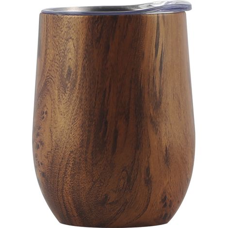 Tasse Thermos Vin - Double Paroi Vide - Acier Inoxydable 304 - Forme Œuf - 355 ml - 1 Pièce (1/3)