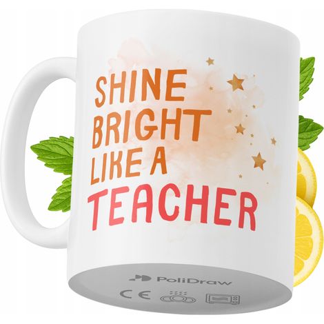 Lustiger Becher für Lehrer – Kaffee- oder Teebecher mit witzigem Textdesign – ideal für Geburtstage, Namenstage, Feiertage und besondere Anlässe. Hochwertiger Becher für Zuhause, Büro und Arbeit. Farb