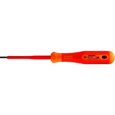 BERNSTEIN Tools for Electronics 14-652-VDE VDE Cacciavite a taglio Larghezza della lama: 3.5 mm Lunghezza della lama: 1 (1/3)