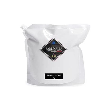 Laque satin bois, murs et plafonds 5L Blanc Titanium (1/3)