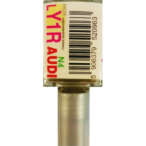 Reparación de arañazos en pintura para coches Audi LY1R N4 color beige almendra, 10 ml ARA (1/5)